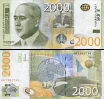 *2000 srbských dinárov Srbsko 2012, P61b UNC - Kliknutím na obrázok zatvorte -